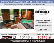 DEKORT - ZESTAW DENVER GARDEROBA